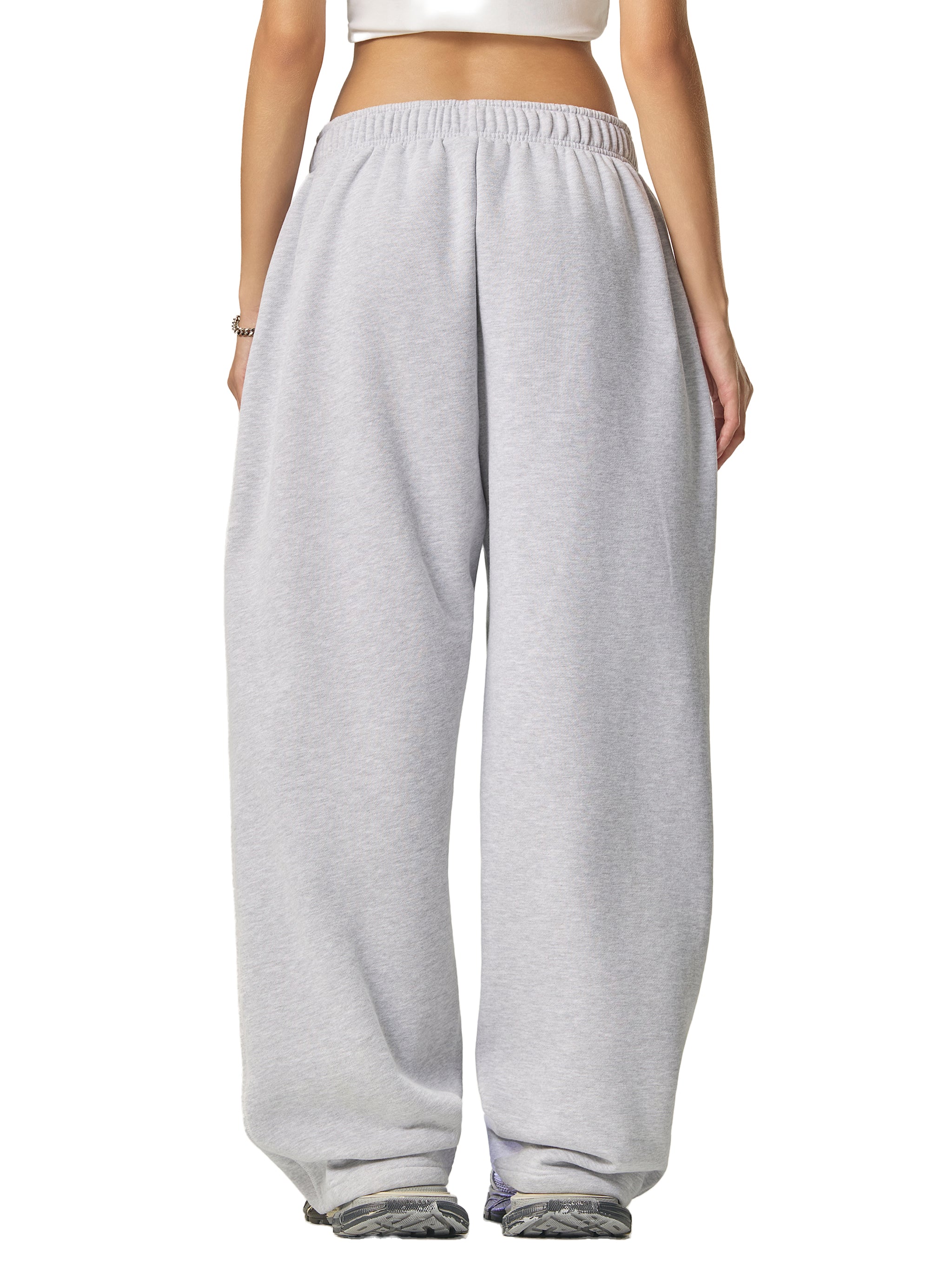 The Heritage Sweatpant | Slate Greystitched Fleece Sweatpants